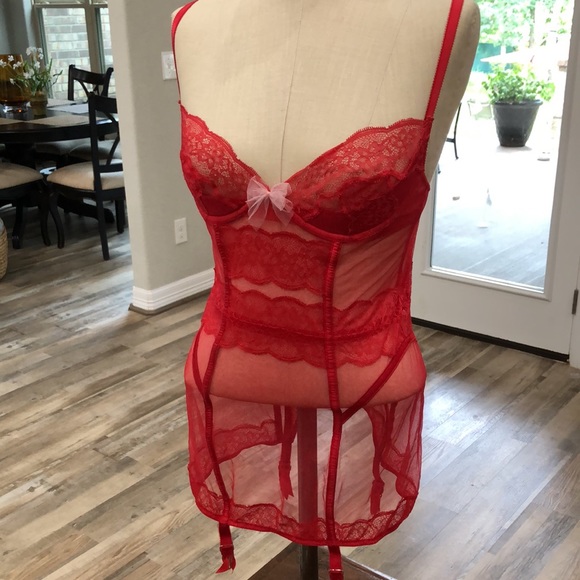 Victoria’s Secret Garter Teddy 34C - Picture 3 of 7